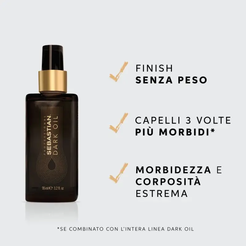 Hair Care Dark Oil - Olio capelli miniatura 3