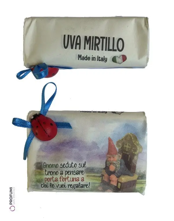 Saponetta Gnomo - Uva e Mirtillo
