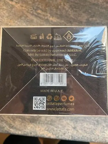 Profumo Khamrah originale 100 ml, Eau da Perfum Unisex importato da Dubai con aromi piacevoli di lunga durata, include miniatura 3