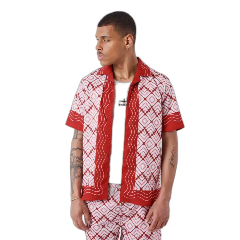 Camicia fluida geometrica Project X Paris