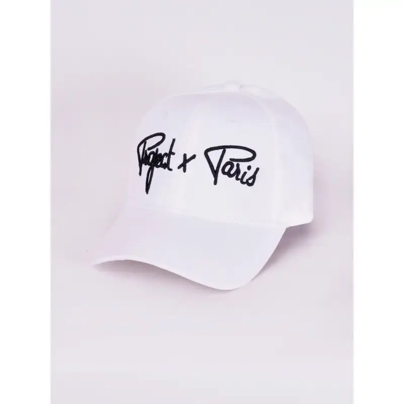 Cappello regolabile unisex con tesa firmata Project X Paris