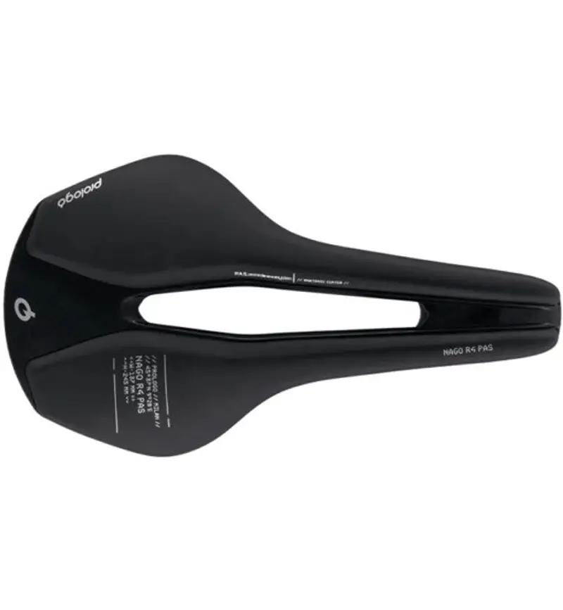 Nago R4 Pas 137 Nack - sella bici Black
