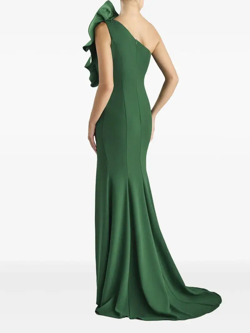 Abito Essential 2306 verde smeraldo miniatura 3