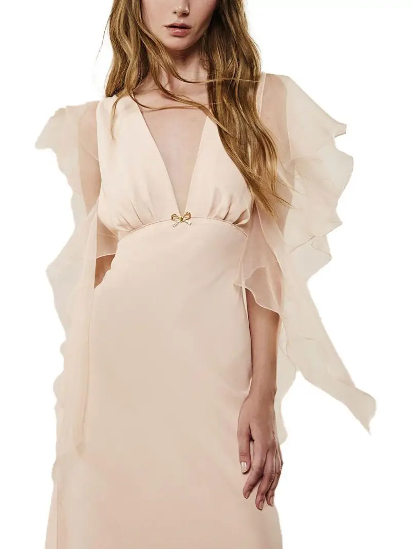 Abito Nathalia rosa x Elisabetta Franchi miniatura 2