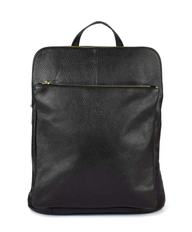 Zaino donna in pelle 001 Nero