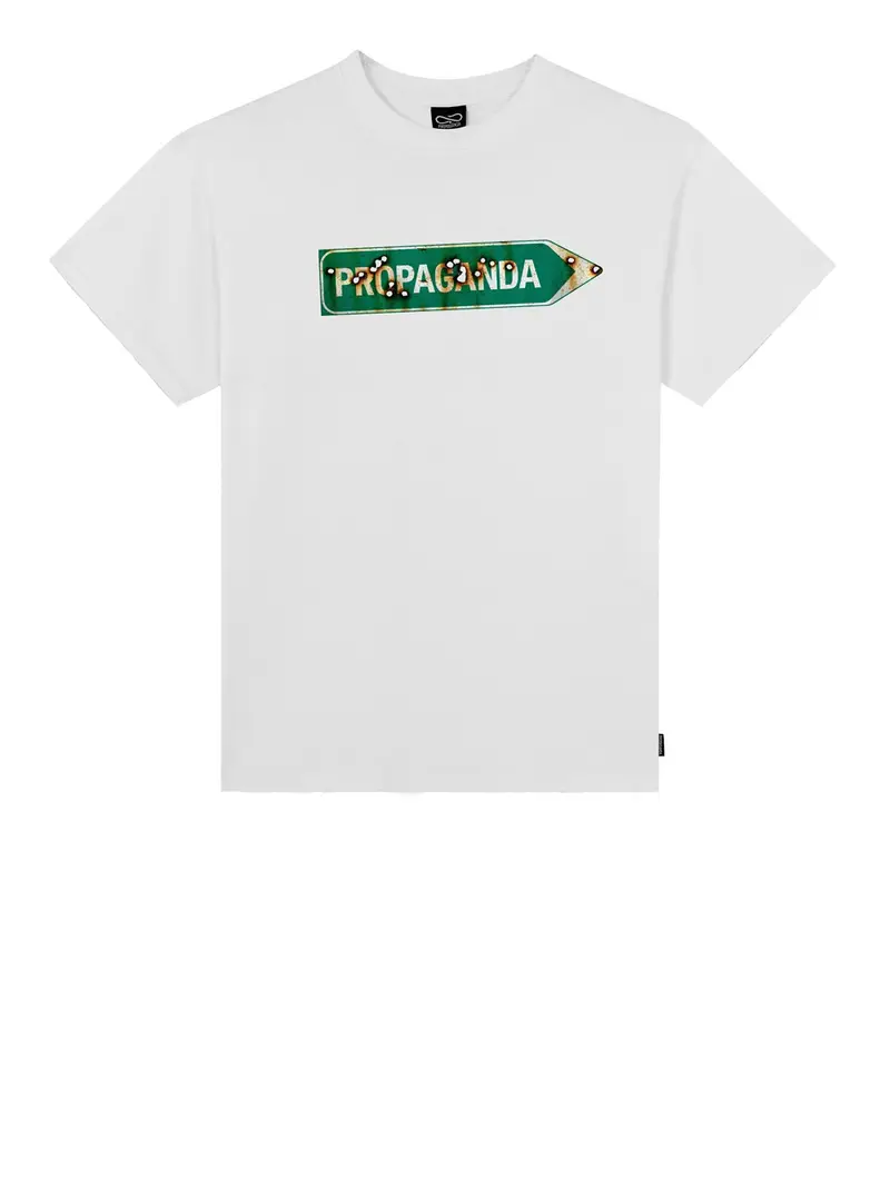 Propaganda T-shirt Uomo Bianco 2490545