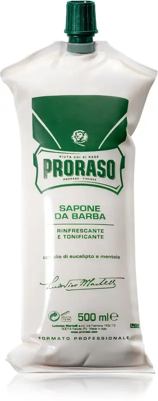 Crema da barba rinfrescante all'eucalipto 500 ml