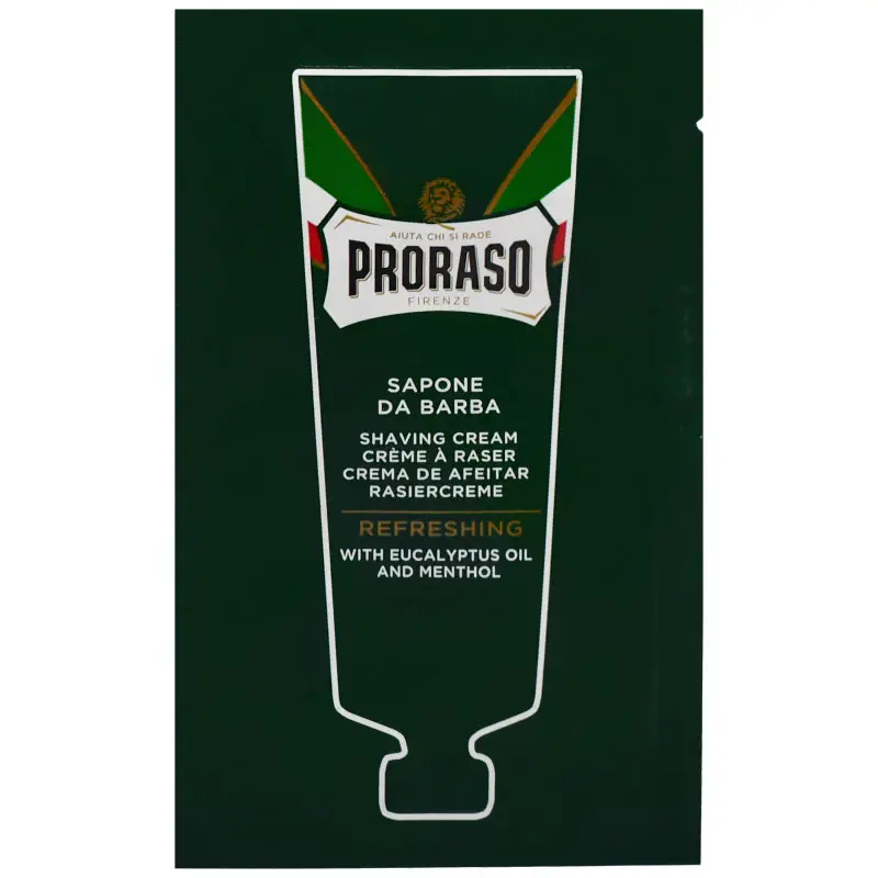 Crema da barba rinfrescante Proraso 4ml