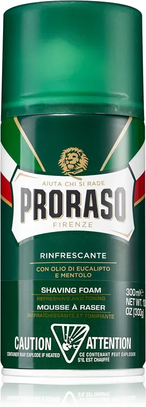 Schiuma da barba rinfrescante e tonificante Proraso 300 ml