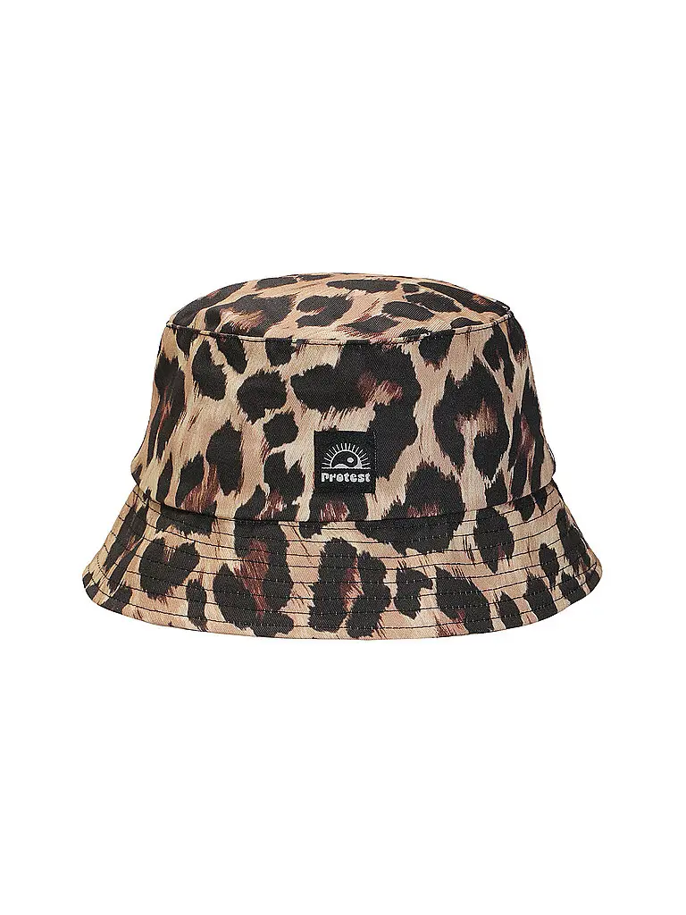 Cappello da sole da donna PRTHulme Leopard cammello | 55