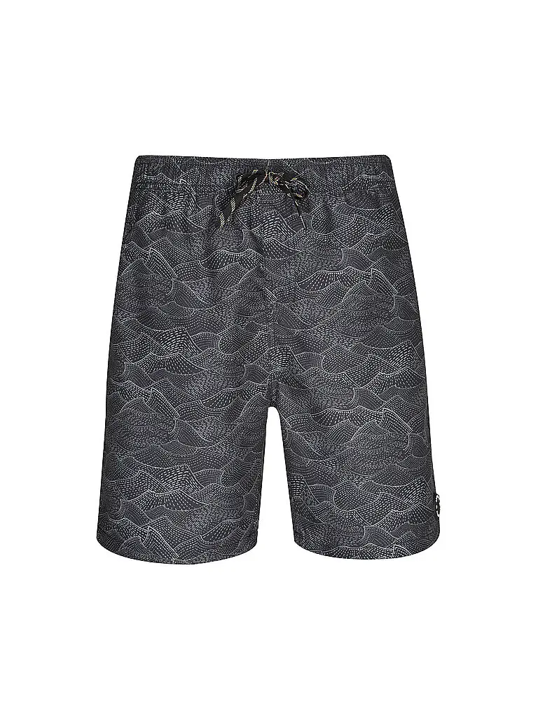 Pantaloncini da bagno da uomo PRTAcorn nero | S