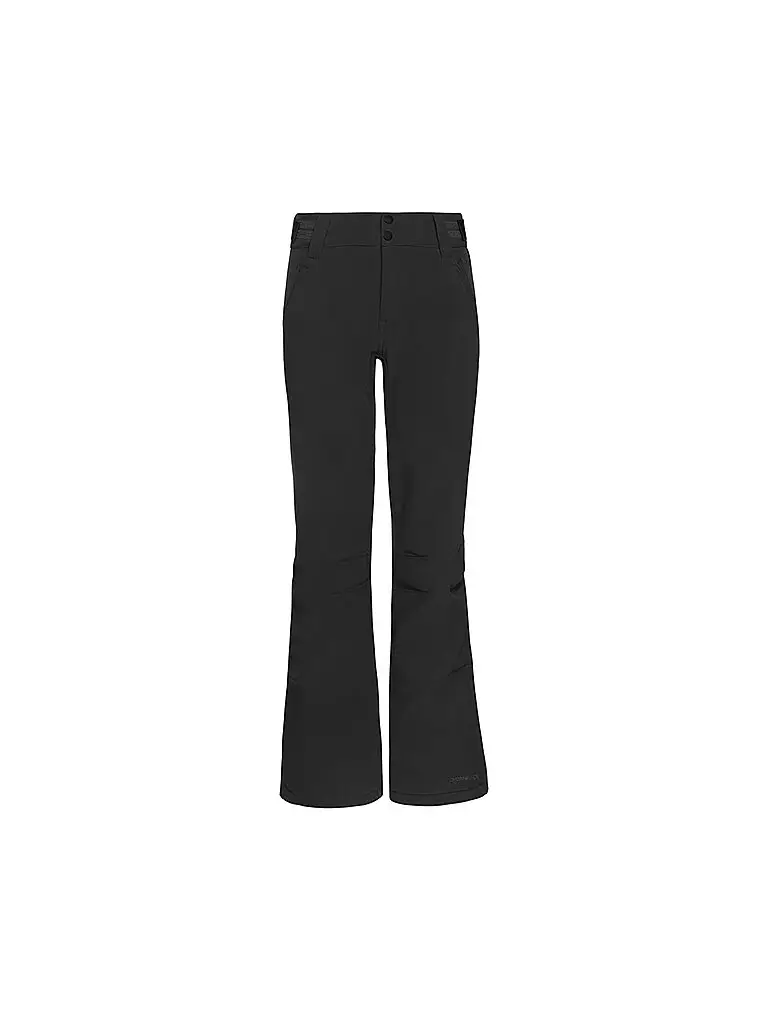 Pantaloni da snowboard softshell da ragazza RELOLE JR nero | 152