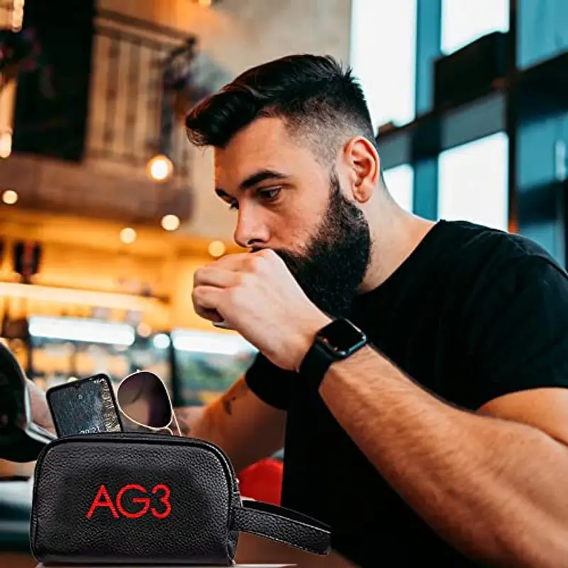 PR Service Borsello Uomo Nero 1209451 miniatura 3