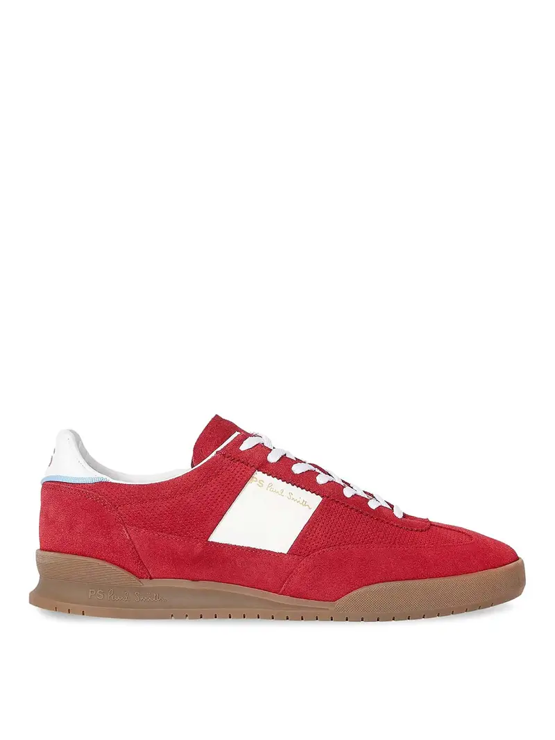 Sneakers Scamoscia Dover Rosso