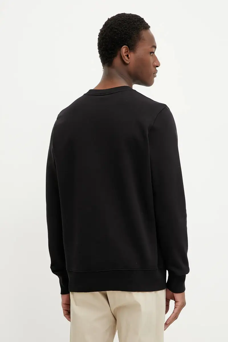 felpa in cotone uomo colore nero M2R.027R.PP5119 miniatura 3