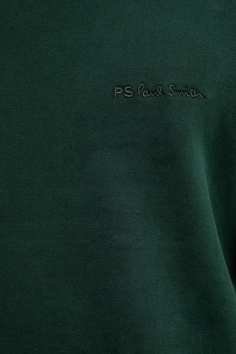 felpa in cotone uomo colore verde M2R-684Z-T22193 miniatura 5