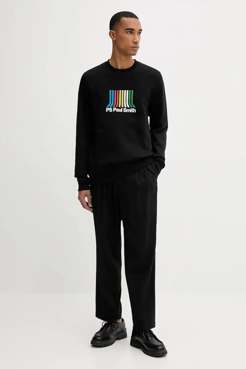 felpa uomo colore nero M2R-191Z-TP5408 miniatura 2