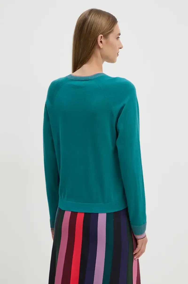 maglione donna colore verde W2R.402N.N31198 Turchese miniatura 3