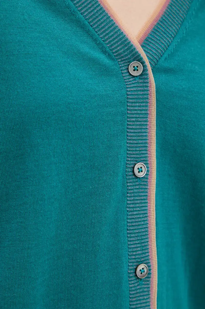 maglione donna colore verde W2R.402N.N31198 Turchese miniatura 5