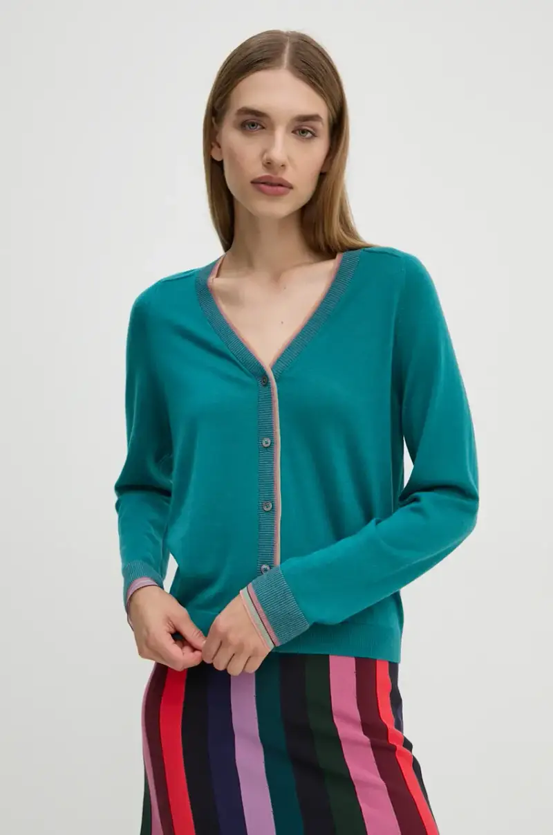 maglione donna colore verde W2R.402N.N31198 Turchese
