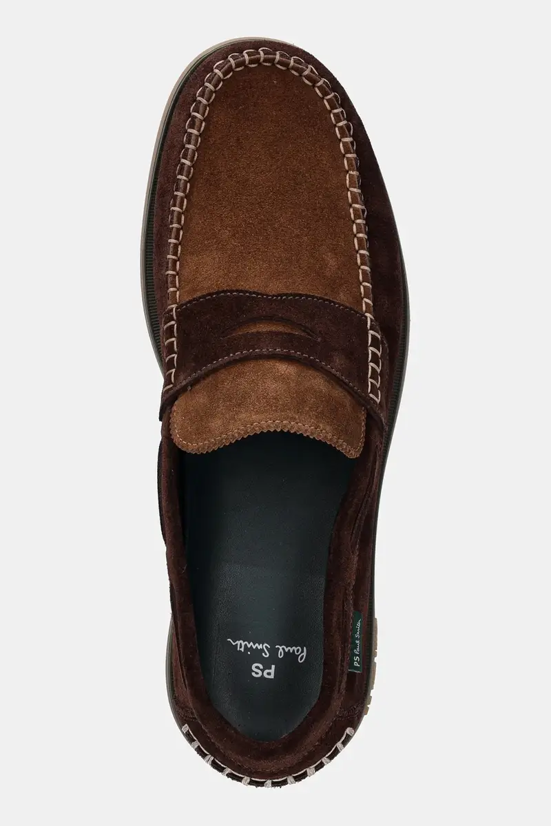 PS Paul Smith Mocassini Uomo Marrone 2886484 miniatura 4