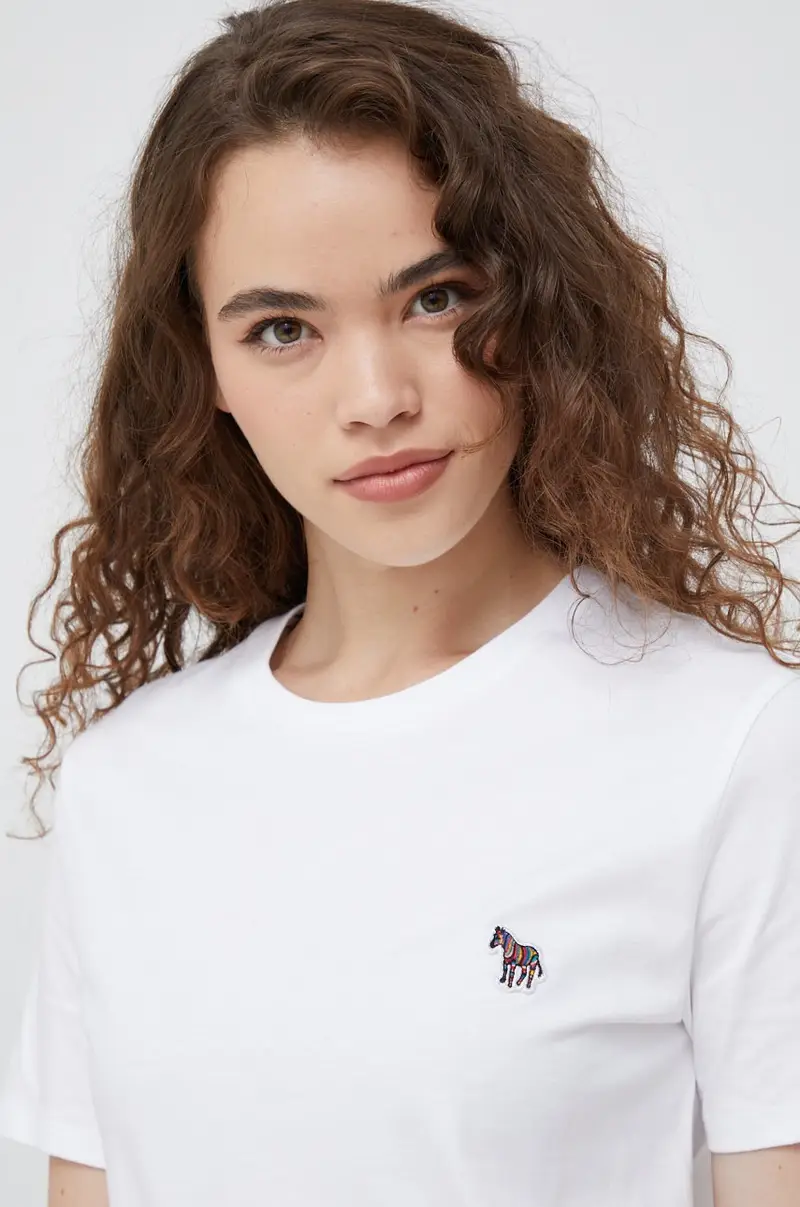 PS Paul Smith T-shirt Bianco 3123878 miniatura 4