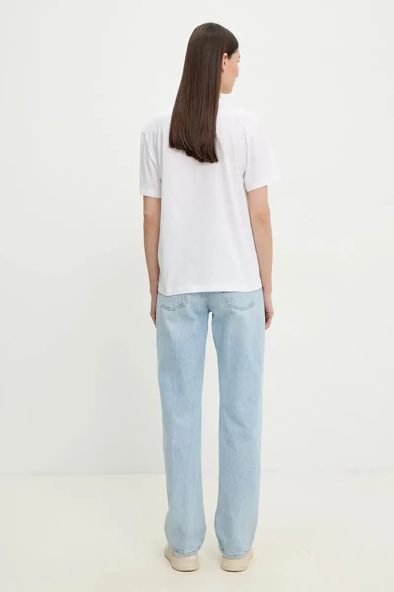 PS Paul Smith T-shirt Donna Bianco 3124488 miniatura 3