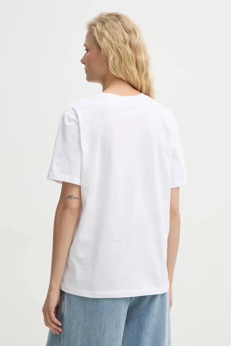 PS Paul Smith T-shirt Donna Bianco 3301170 miniatura 3