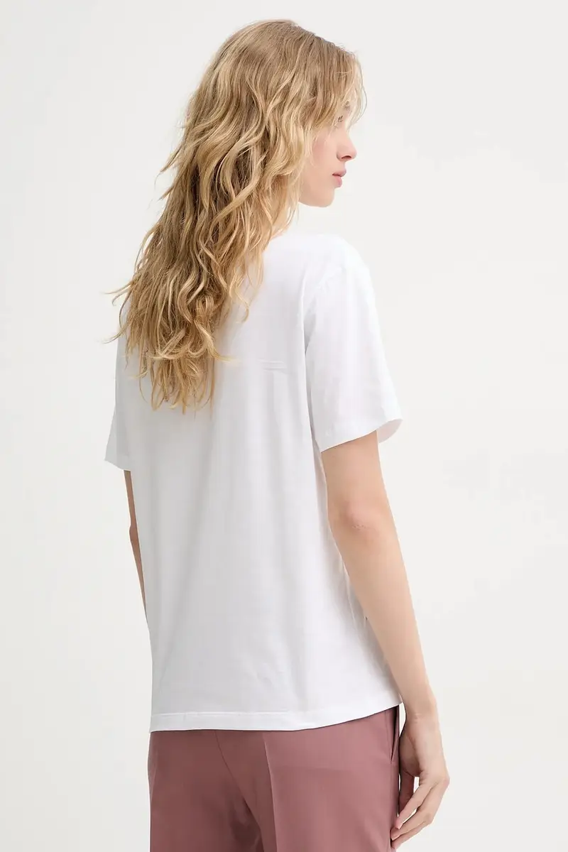 PS Paul Smith T-shirt Donna Bianco 3301910 miniatura 3