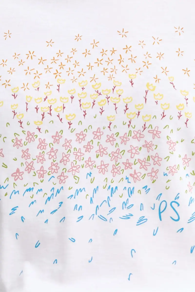 PS Paul Smith T-shirt Donna Bianco 3301359 miniatura 4