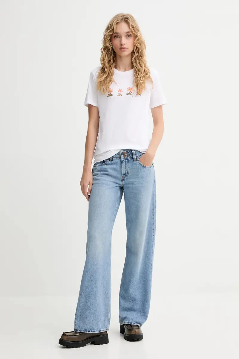 PS Paul Smith T-shirt Donna Bianco 3243350 miniatura 2