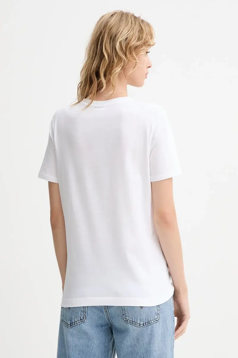 PS Paul Smith T-shirt Donna Bianco 3243350 miniatura 3