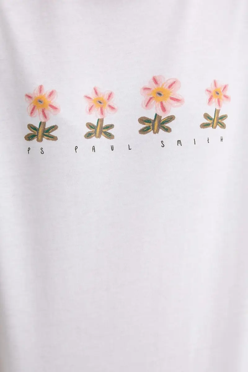 PS Paul Smith T-shirt Donna Bianco 3243350 miniatura 5