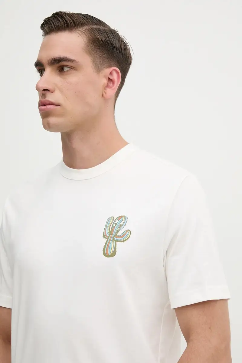 PS Paul Smith T-shirt Uomo Beige 3123547 miniatura 4