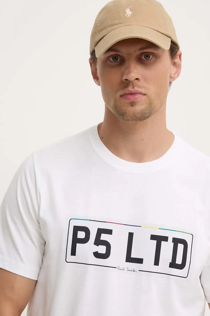 PS Paul Smith T-shirt Uomo Bianco 3765997 miniatura 4