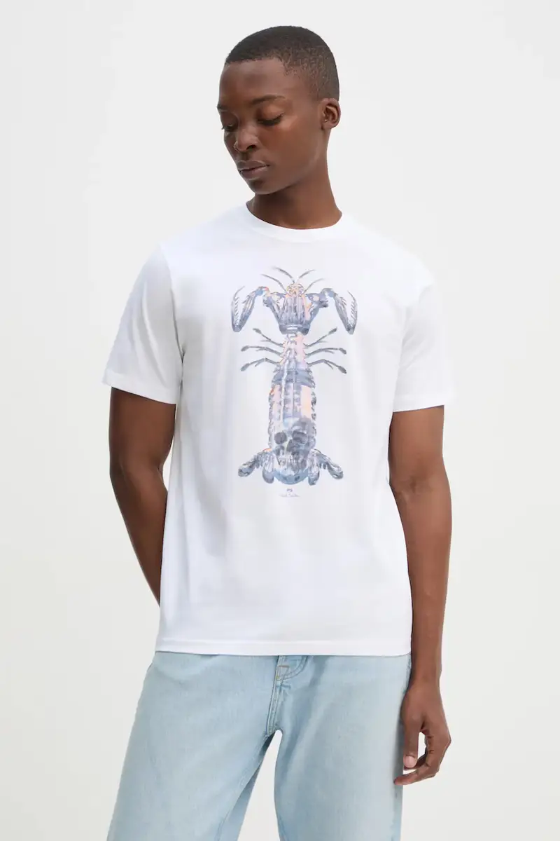 PS Paul Smith T-shirt Uomo Bianco 3300748