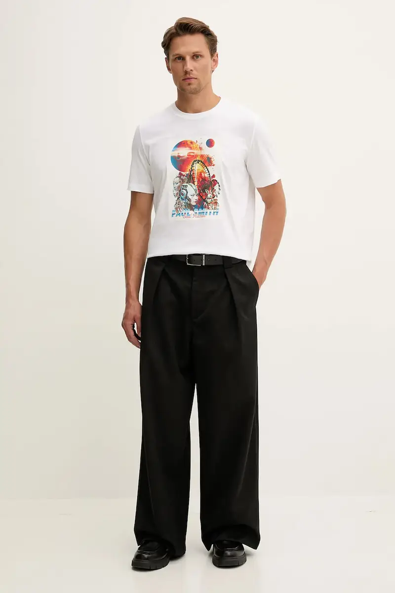 PS Paul Smith T-shirt Uomo Bianco 3124918 miniatura 2