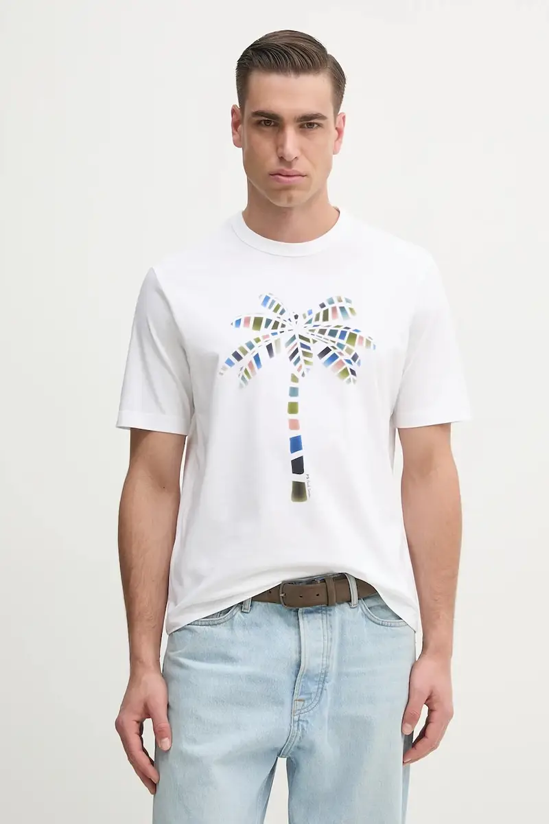 PS Paul Smith T-shirt Uomo Bianco 2217612