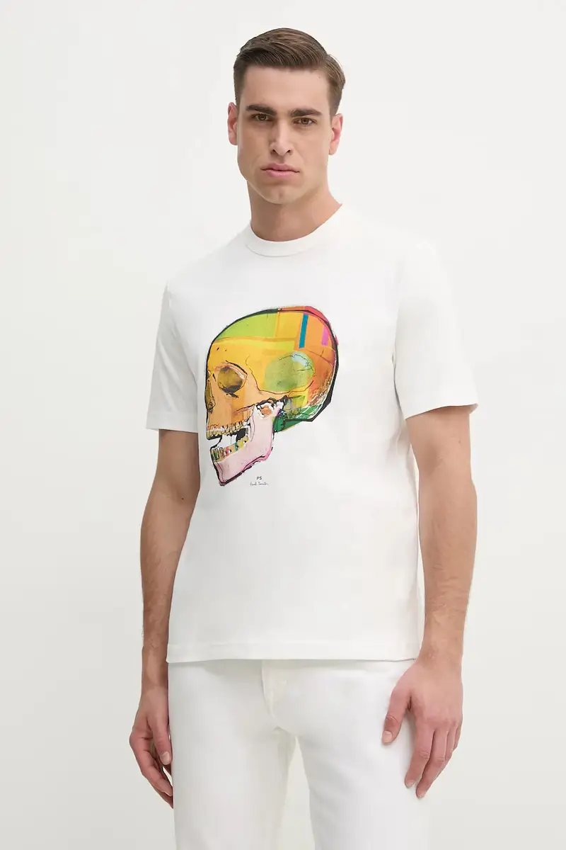 PS Paul Smith T-shirt Uomo Bianco 3124531
