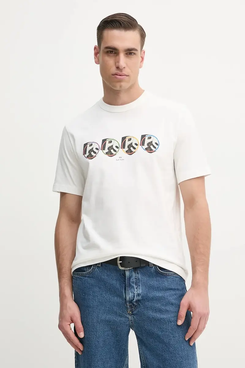 PS Paul Smith T-shirt Uomo Bianco 2217621