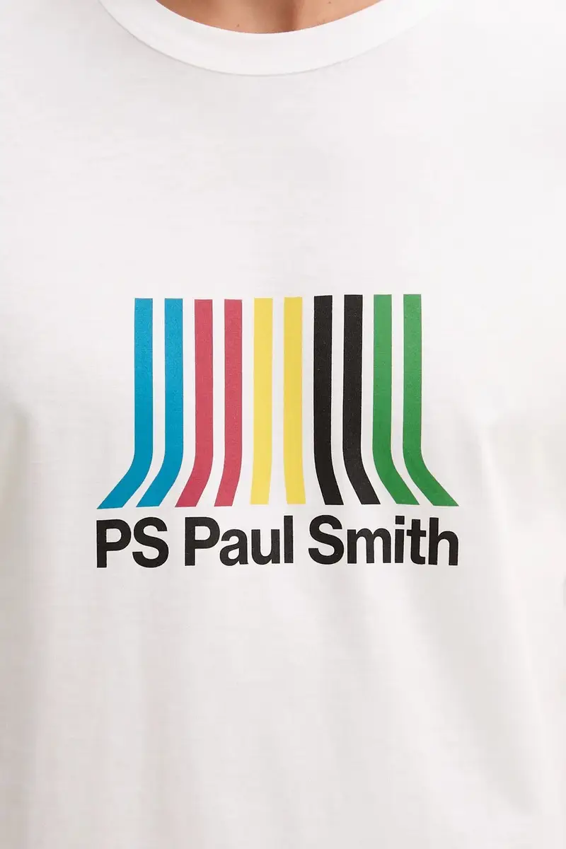 PS Paul Smith T-shirt Uomo Bianco 3124922 miniatura 5