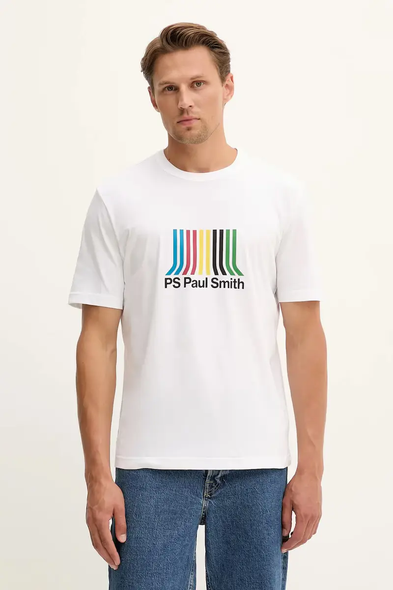 PS Paul Smith T-shirt Uomo Bianco 3124922