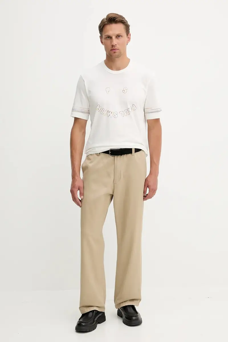 PS Paul Smith T-shirt Uomo Bianco 3124923 miniatura 4