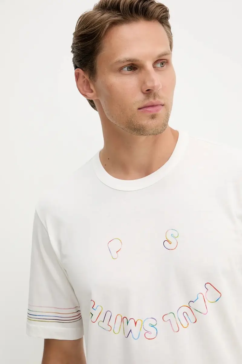 PS Paul Smith T-shirt Uomo Bianco 3124923 miniatura 5