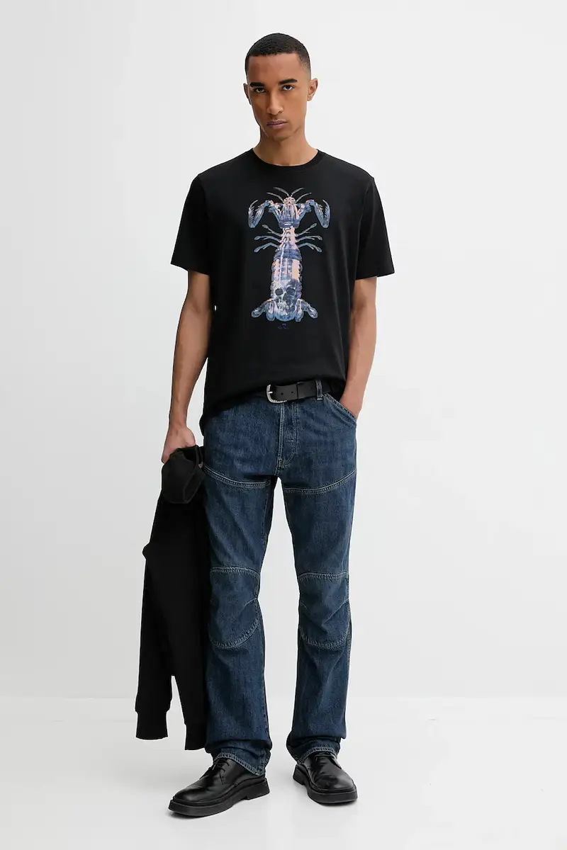 PS Paul Smith T-shirt Uomo Nero 3627113 miniatura 2
