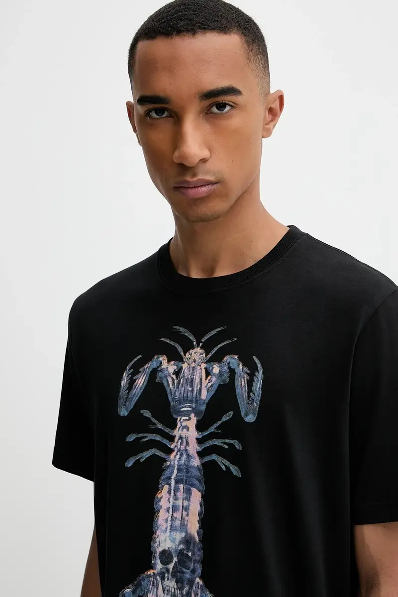 PS Paul Smith T-shirt Uomo Nero 3627113 miniatura 4