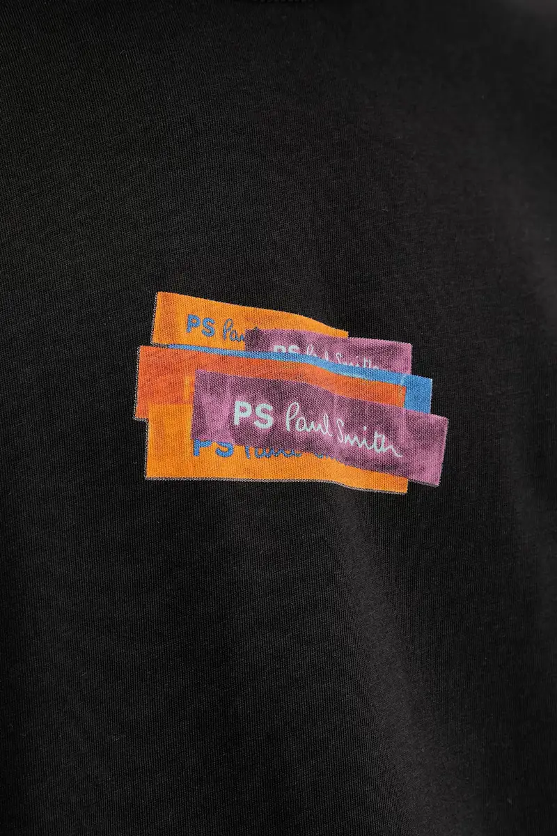 PS Paul Smith T-shirt Uomo Nero 3335493 miniatura 5
