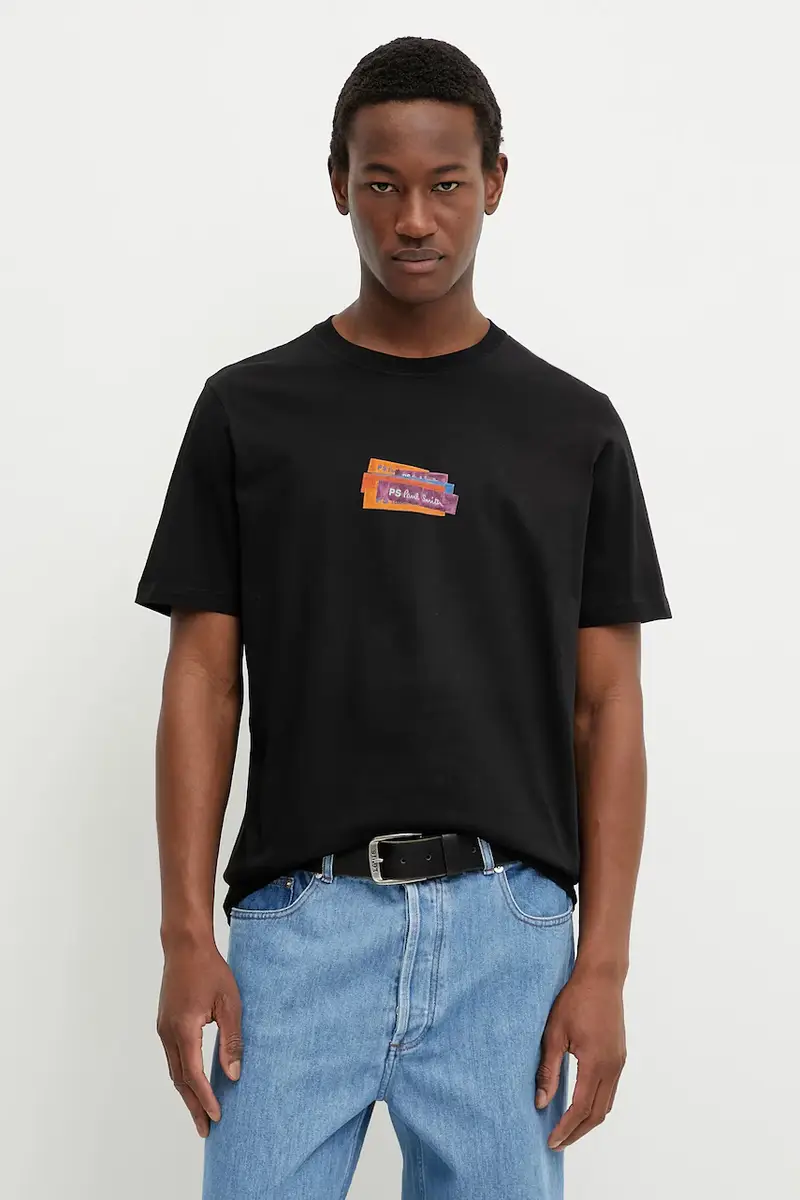 PS Paul Smith T-shirt Uomo Nero 3335493