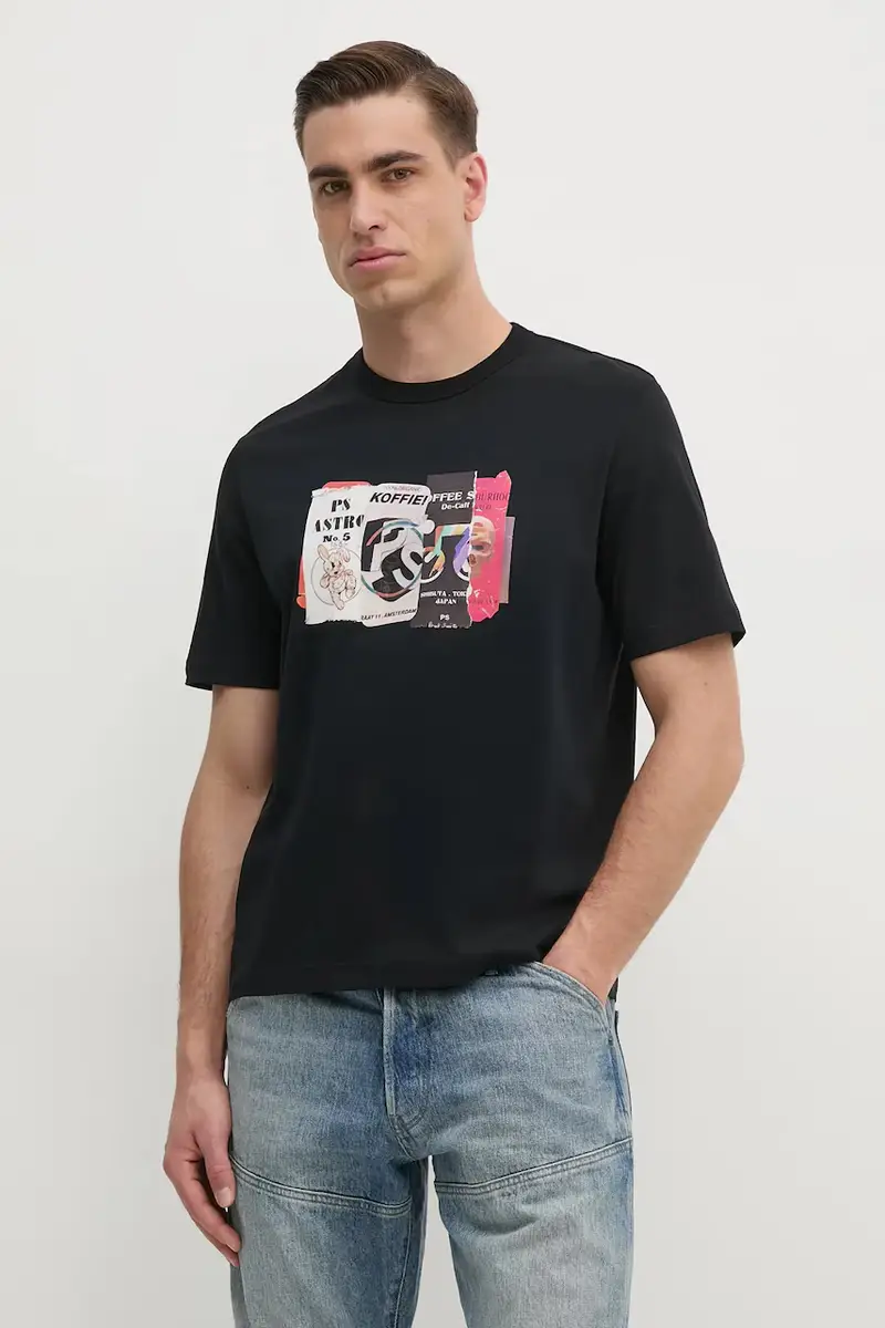 PS Paul Smith T-shirt Uomo Nero 3150905