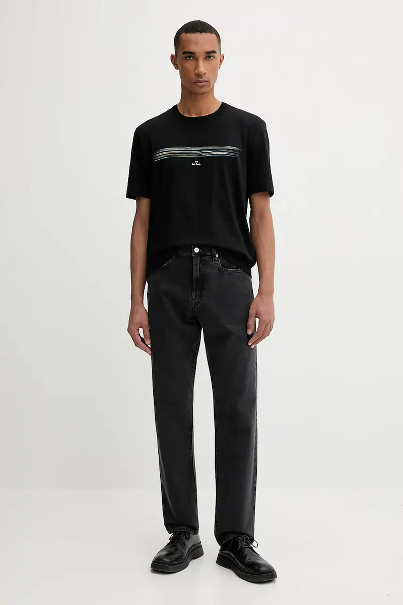 PS Paul Smith T-shirt Uomo Nero 3275830 miniatura 2